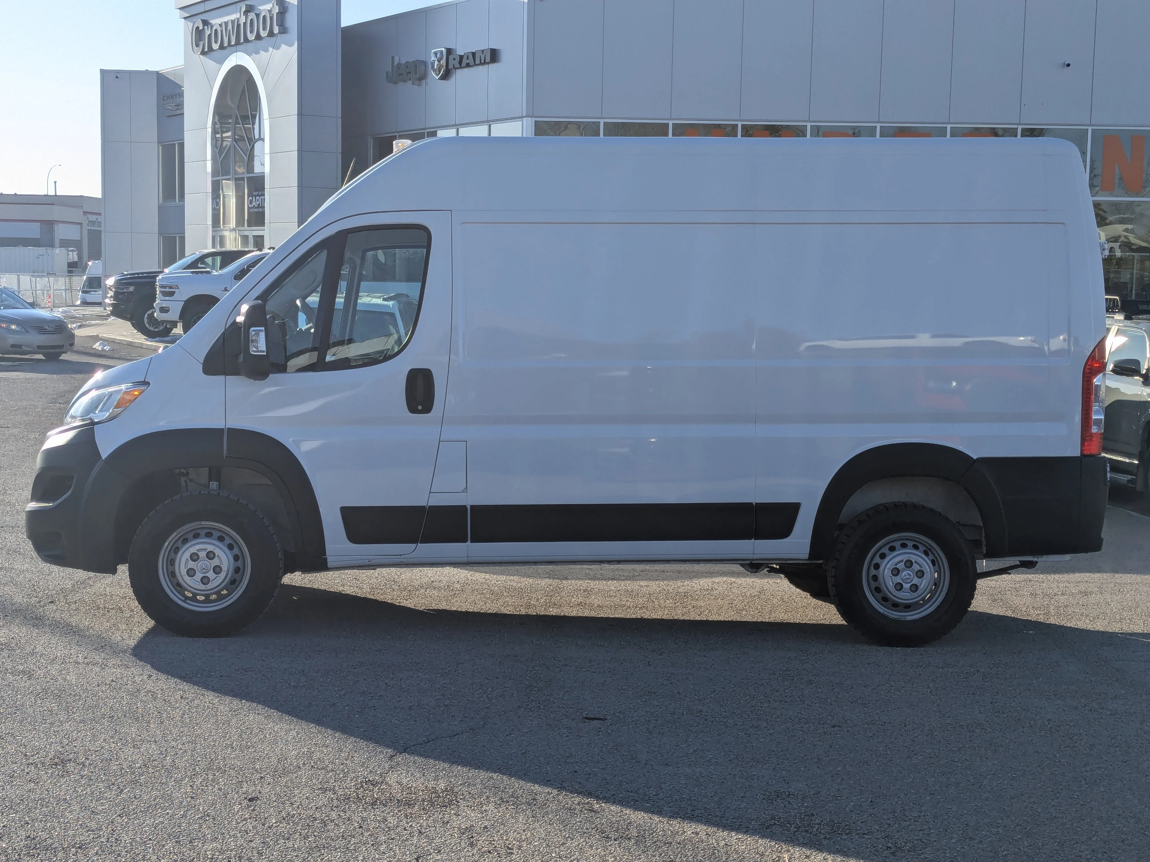 Used 2025 White RAM Tradesman - - Pkg 22B - Convenience Grp - Mopar Cargo Mat - Wall Paneling & More image 5