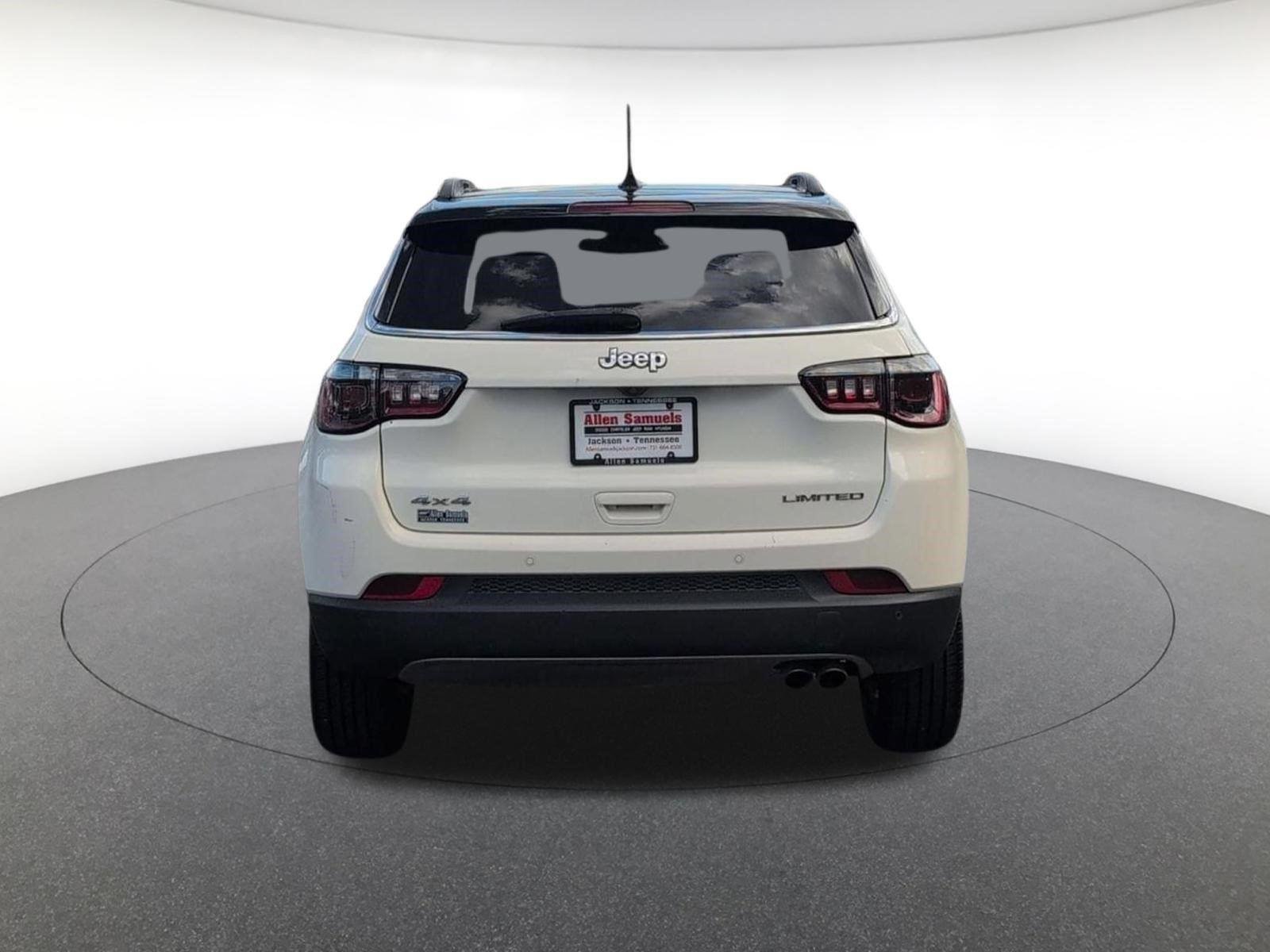 Used 2021 White Clearcoat Jeep Limited image 8