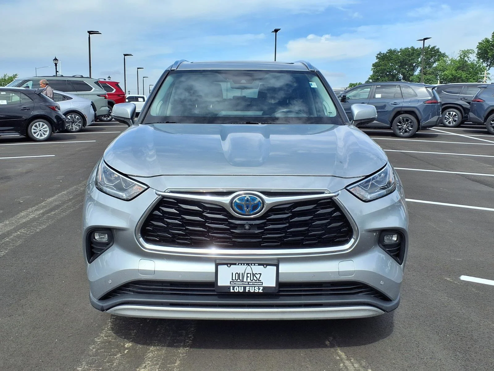 Used 2021 Celestial Silver Metallic Toyota Hybrid Platinum image 32