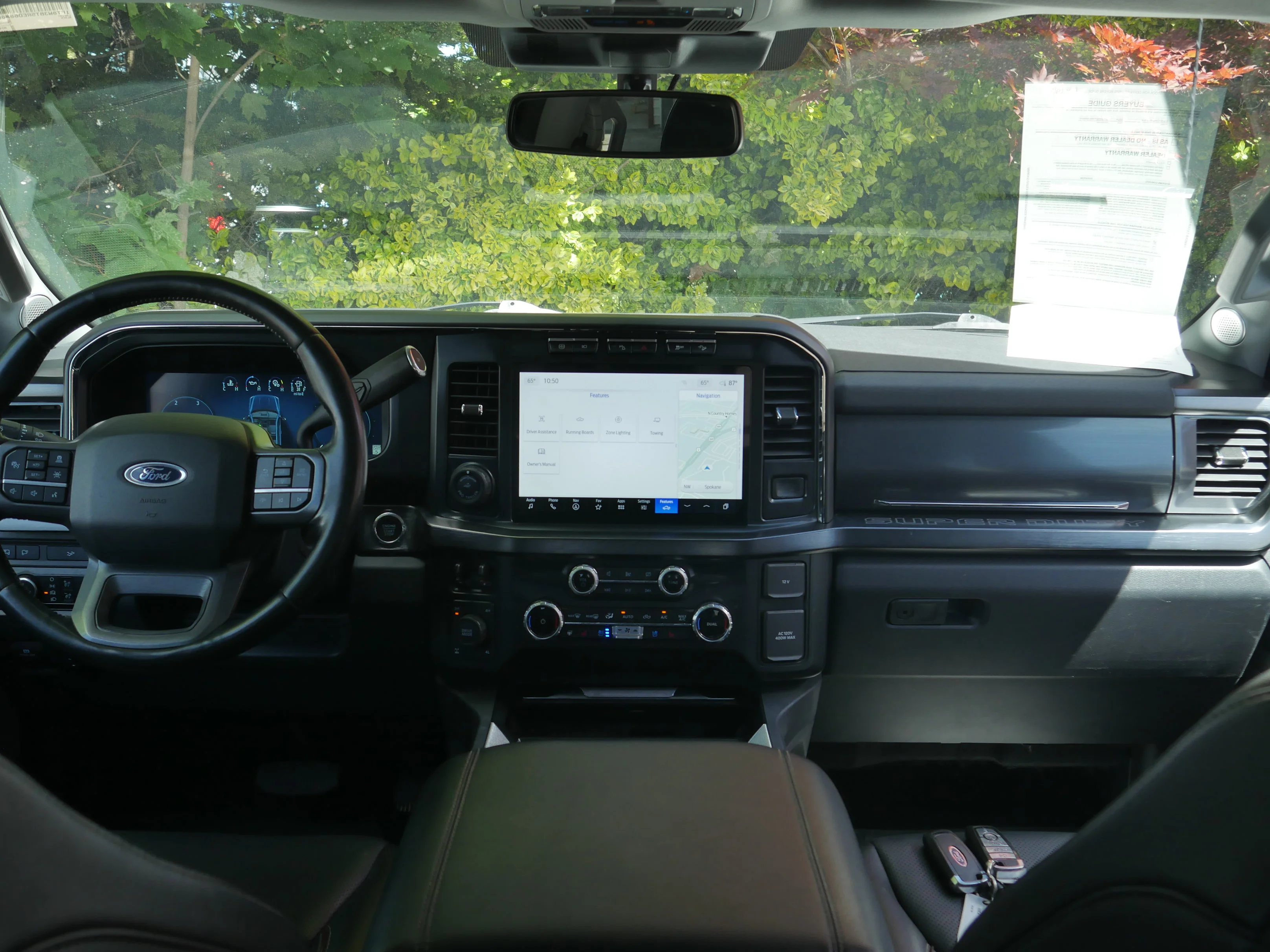 Certified Used 2024 Agate Black Metallic Ford LARIAT image 10