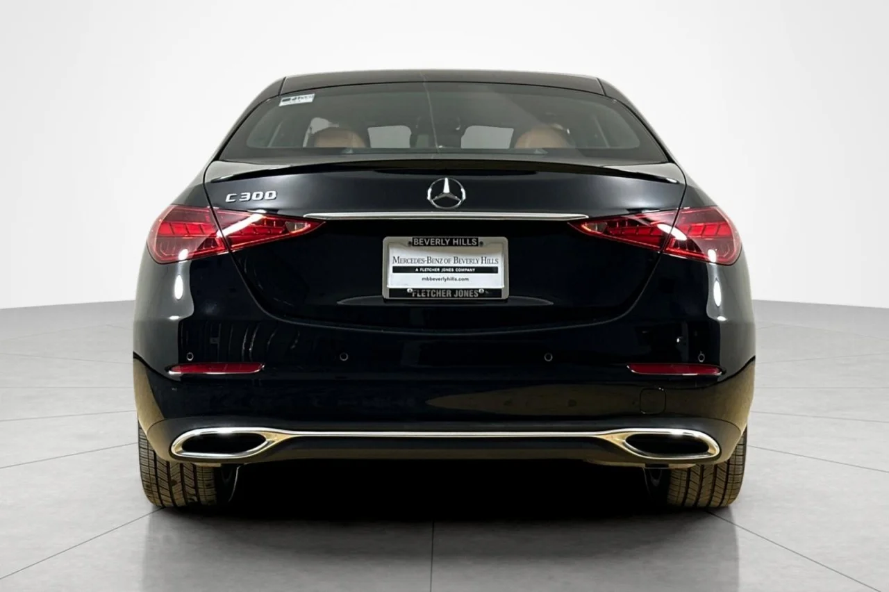 Certified Used 2024 Black Mercedes-Benz C 300 image 4