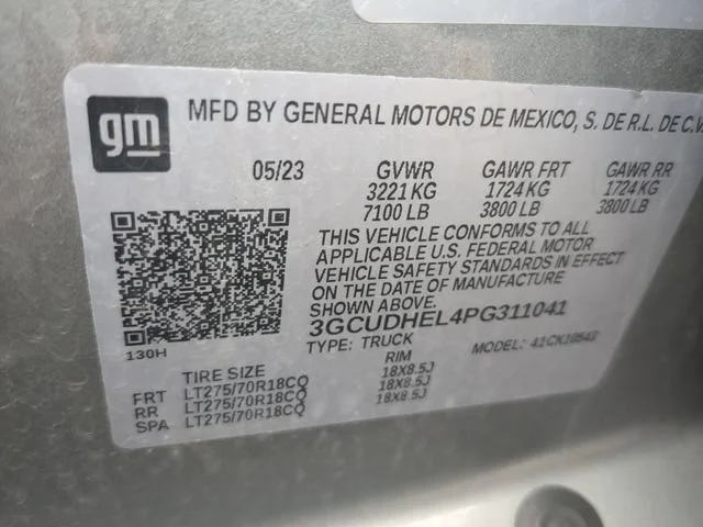 Used 2023 Sterling Gray Metallic Chevrolet ZR2 image 35