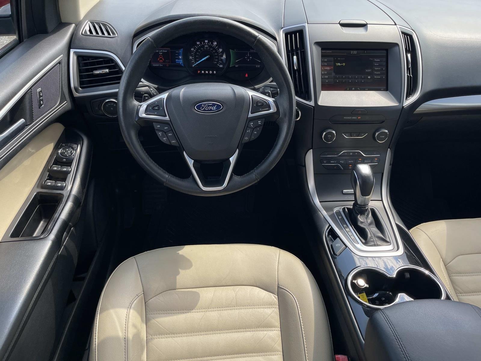 Used 2015 Ruby Red Metallic Tinted Clearcoat Ford SEL image 14