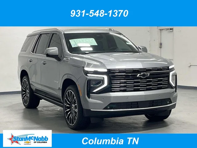 New 2026 Chevrolet Tahoe High Country Four Wheel Drive SUV