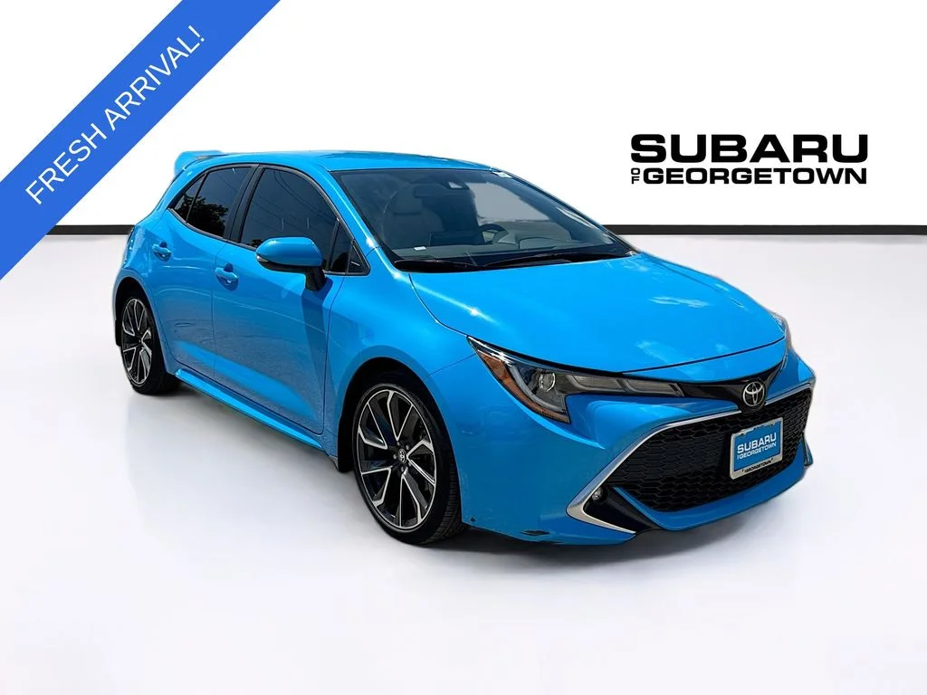 Used 2019 Blue Toyota XSE image 1