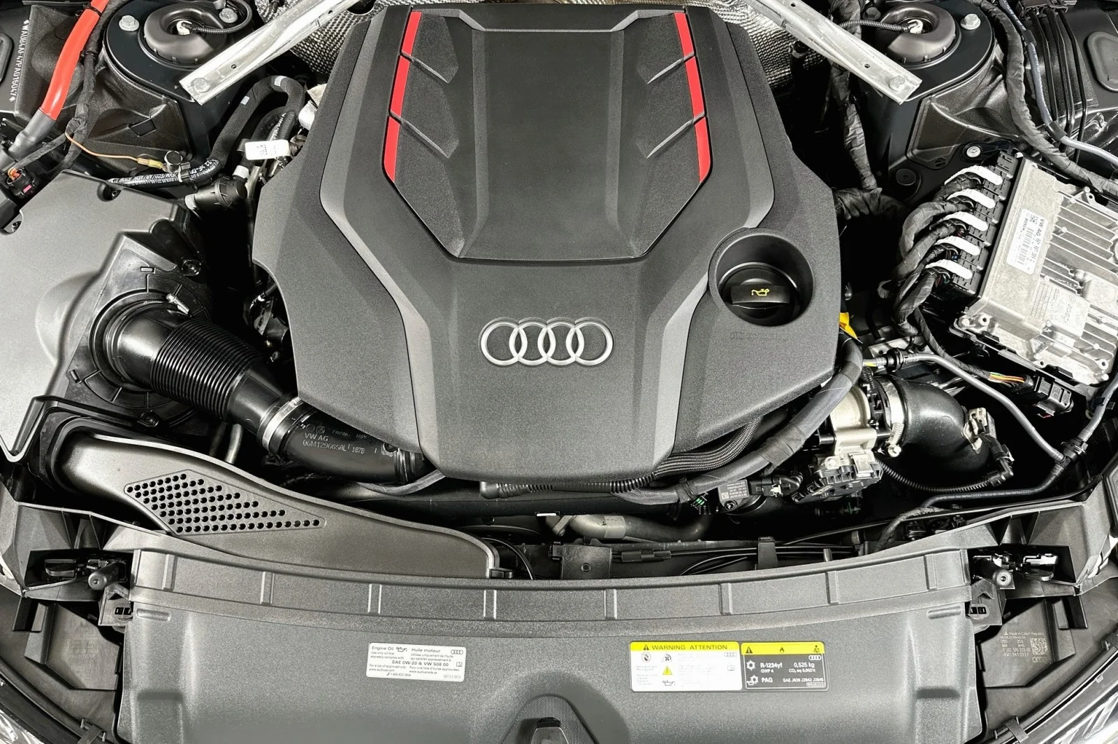 Used 2023 Mythos Black Metallic Audi Premium Plus image 13