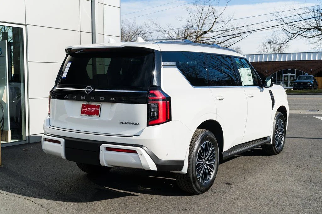 New 2026 Aspen White TriCoat Nissan Platinum image 6