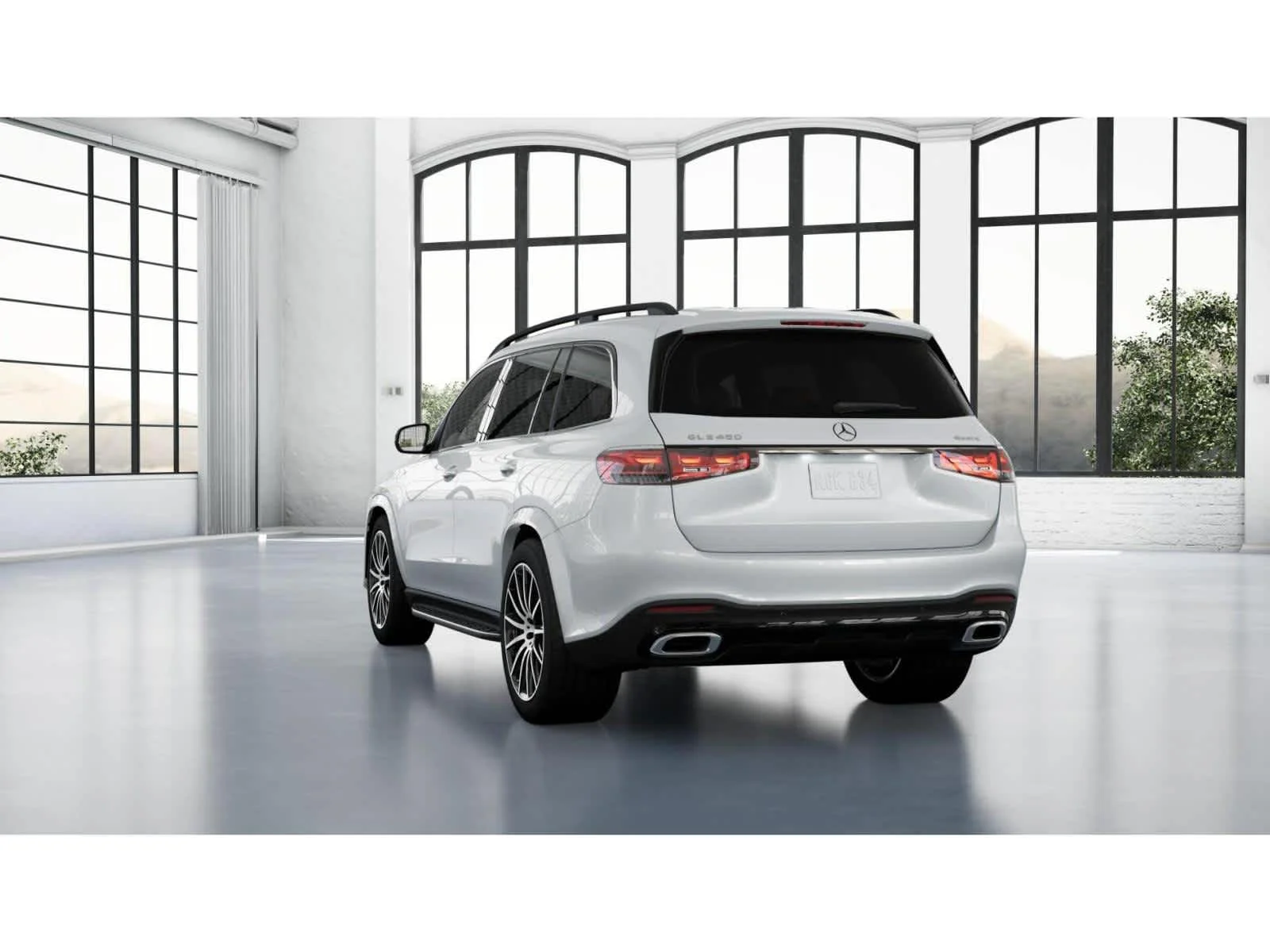Used 2024 MANUFAKTUR Moonlight White Metallic Mercedes-Benz GLS 450 image 26