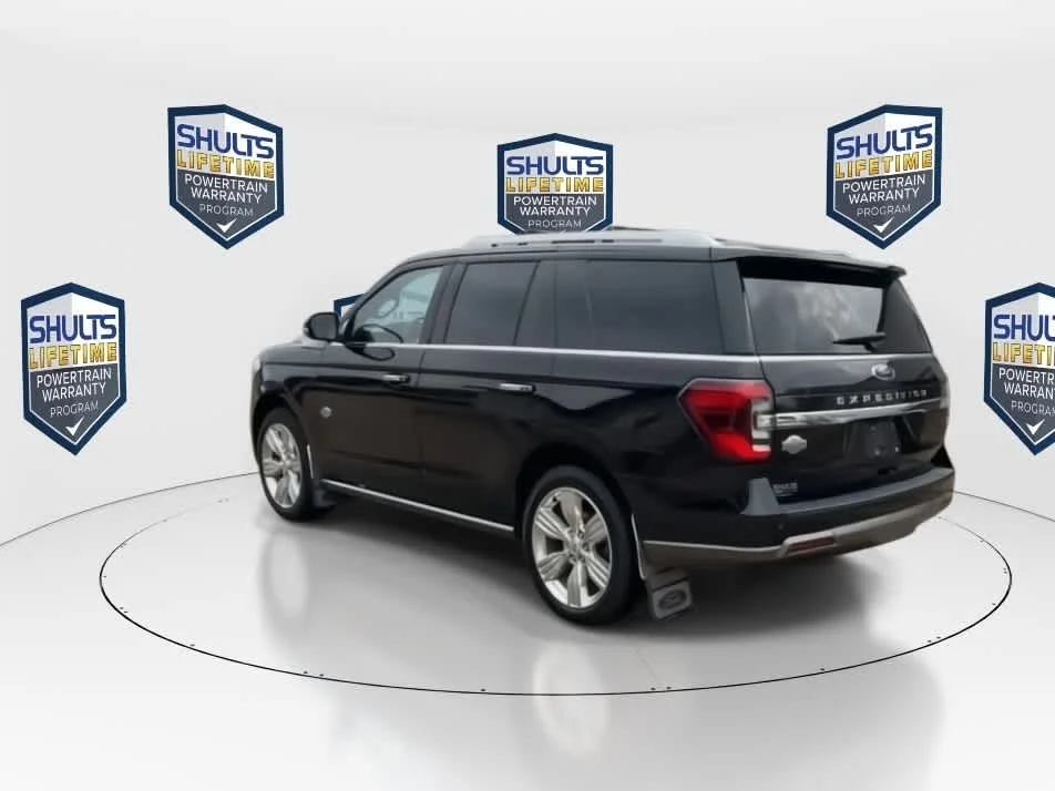 Used 2022 Agate Black Metallic Ford King Ranch image 6