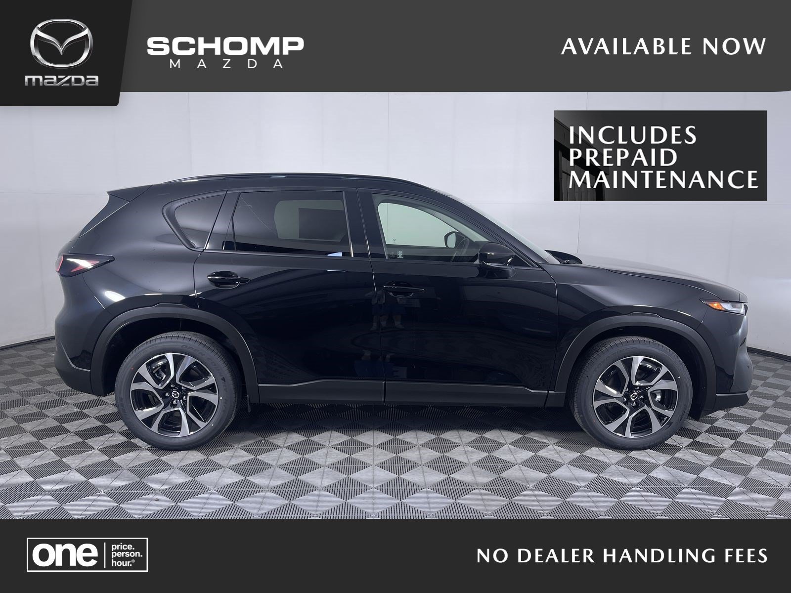 New 2026 Jet Black Mica Mazda 2.5 S Preferred image 1
