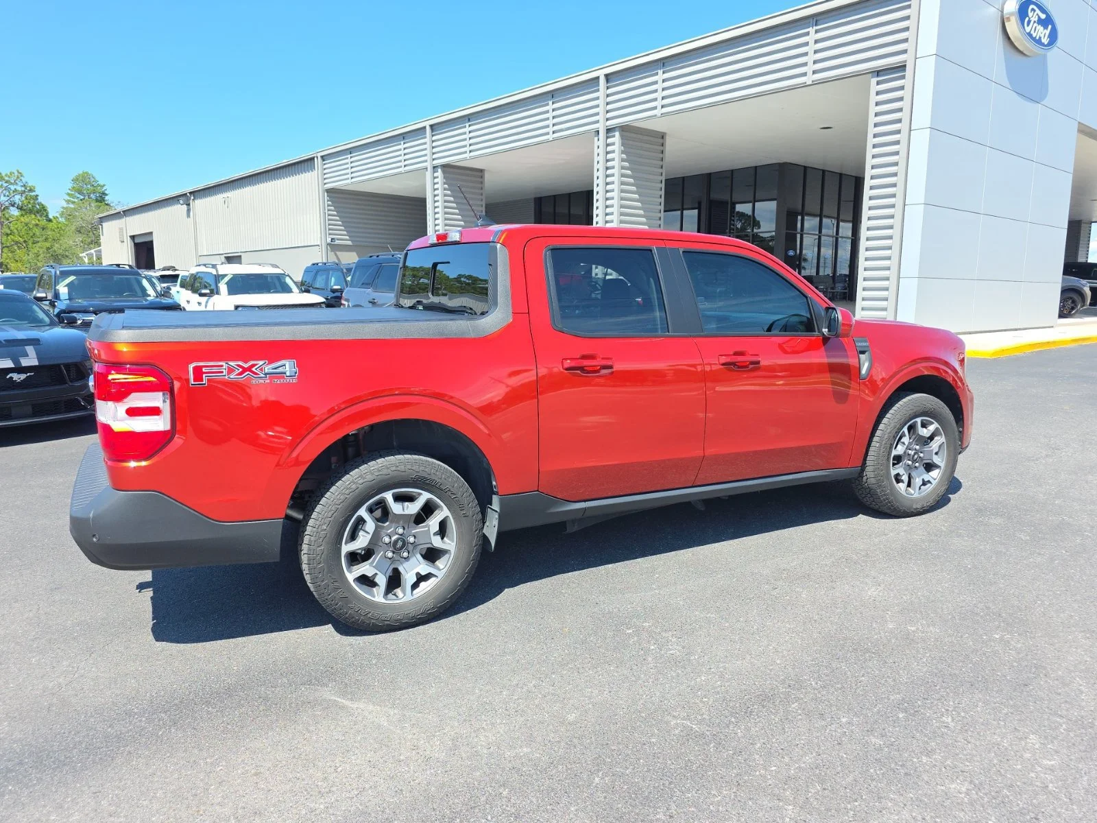 Used 2023 Red Ford Lariat image 5