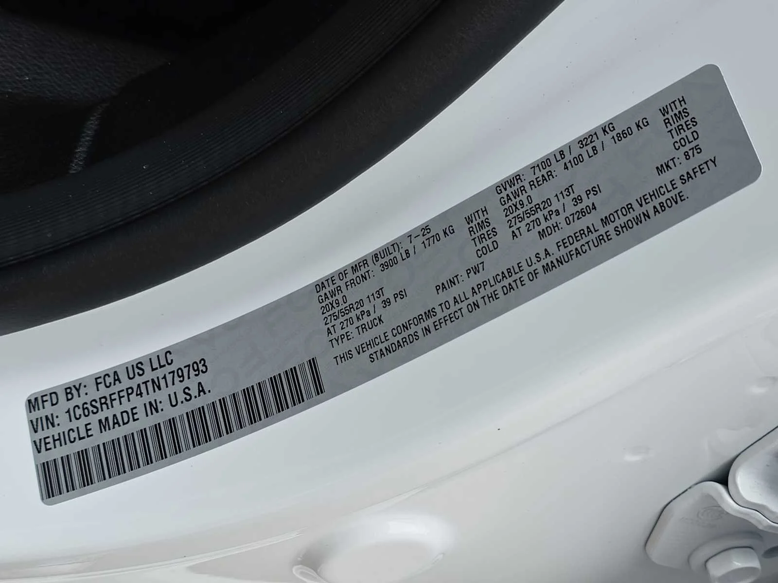 Used 2026 Bright White Clearcoat Ram Big Horn image 25