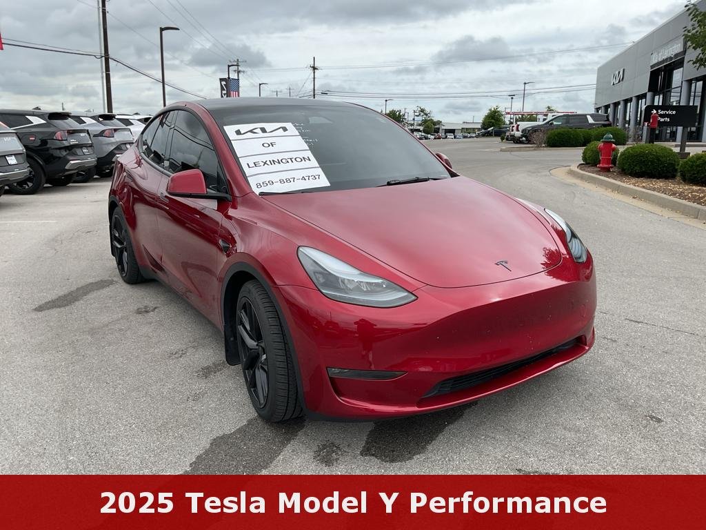 Used 2025 Tesla Model Y Performance with VIN 7SAYGDEF7SA367663 for sale in Nicholasville, KY