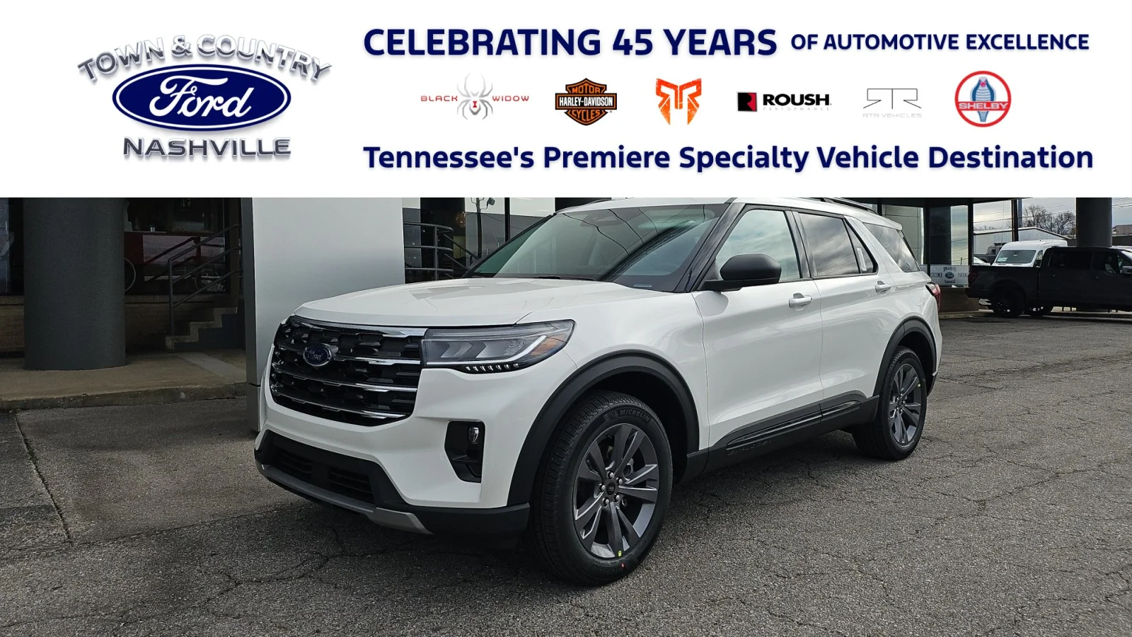 New 2026 Star White Metallic Tri-Coat Ford Active 4WD image 1