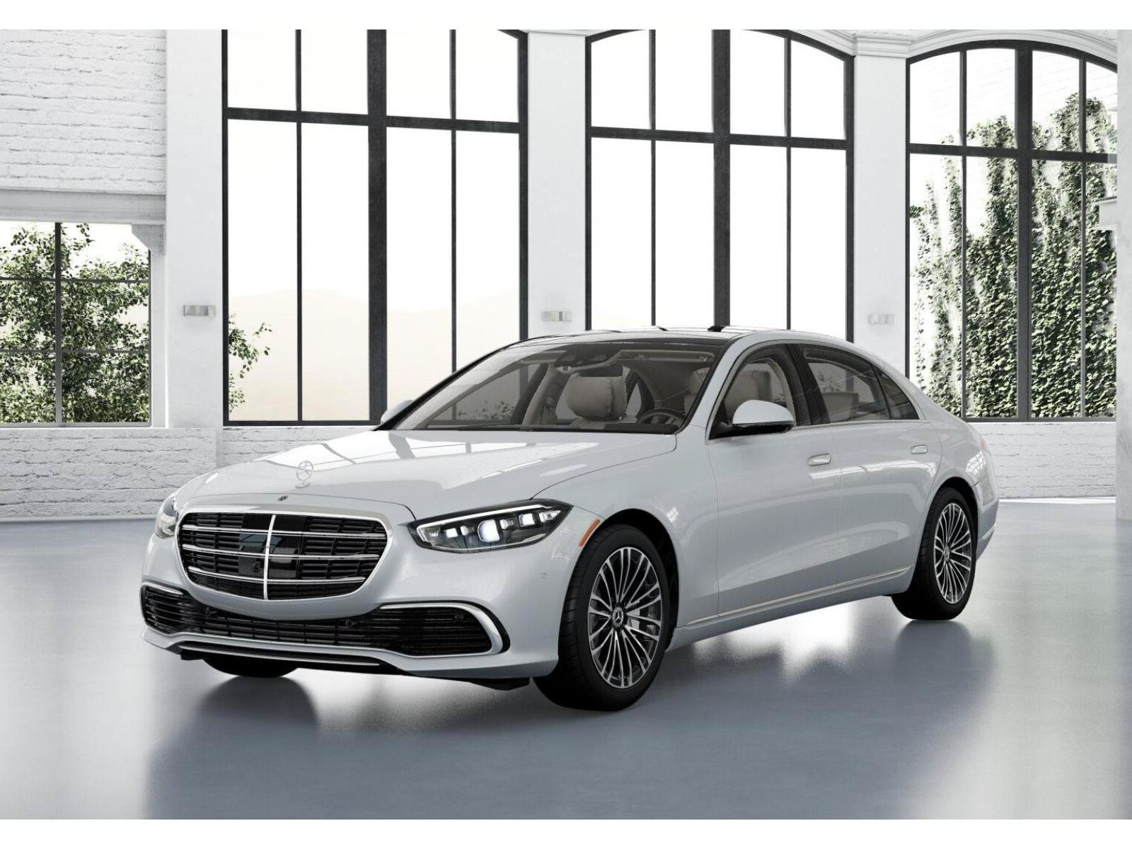 New 2026 MANUFAKTUR Moonlight White Metallic Mercedes-Benz S 580 image 53