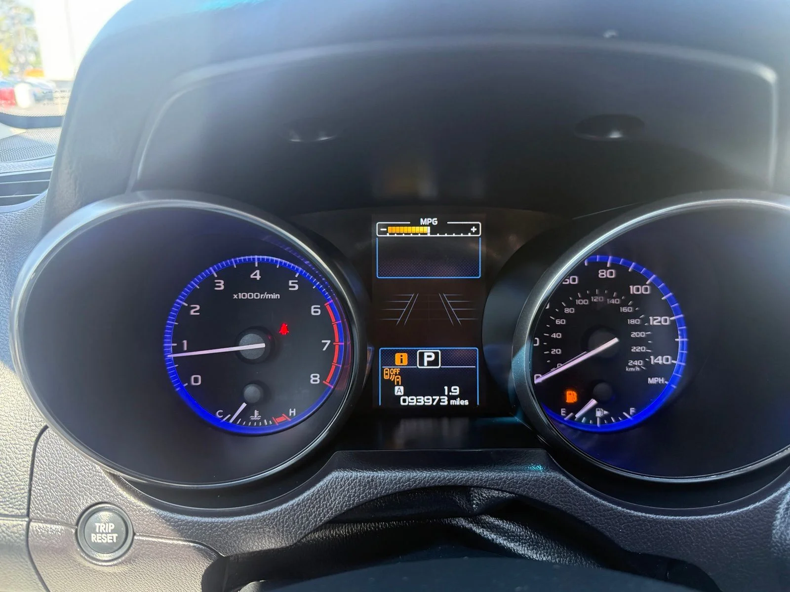 Used 2017 Twilight Blue Metallic Subaru 2.5i image 12