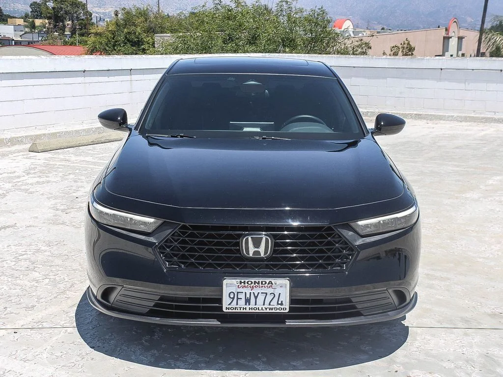 Certified Used 2023 Crystal Black Pearl Honda Sport image 2
