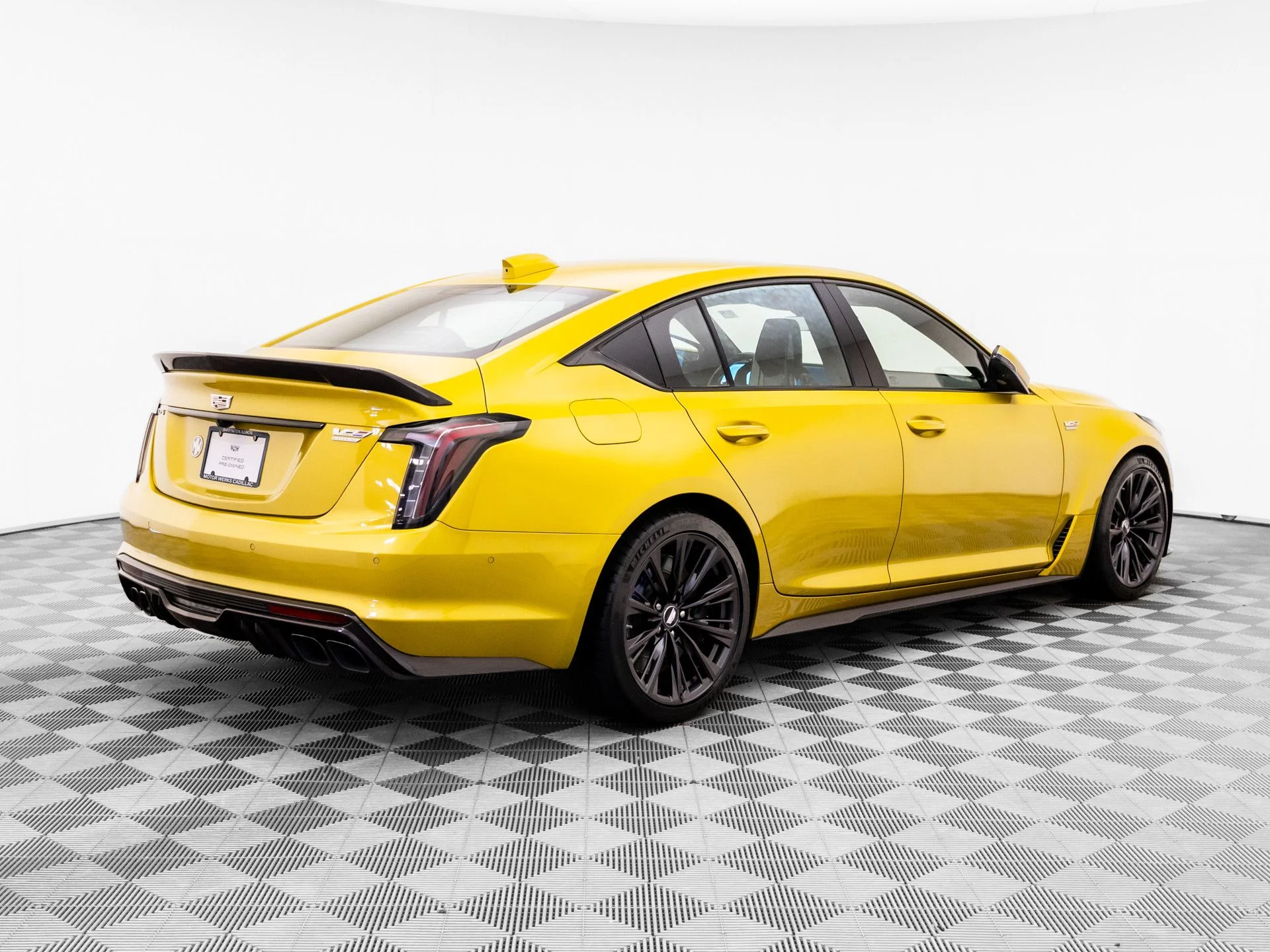 Used 2025 Yellow Cadillac V-Series image 6