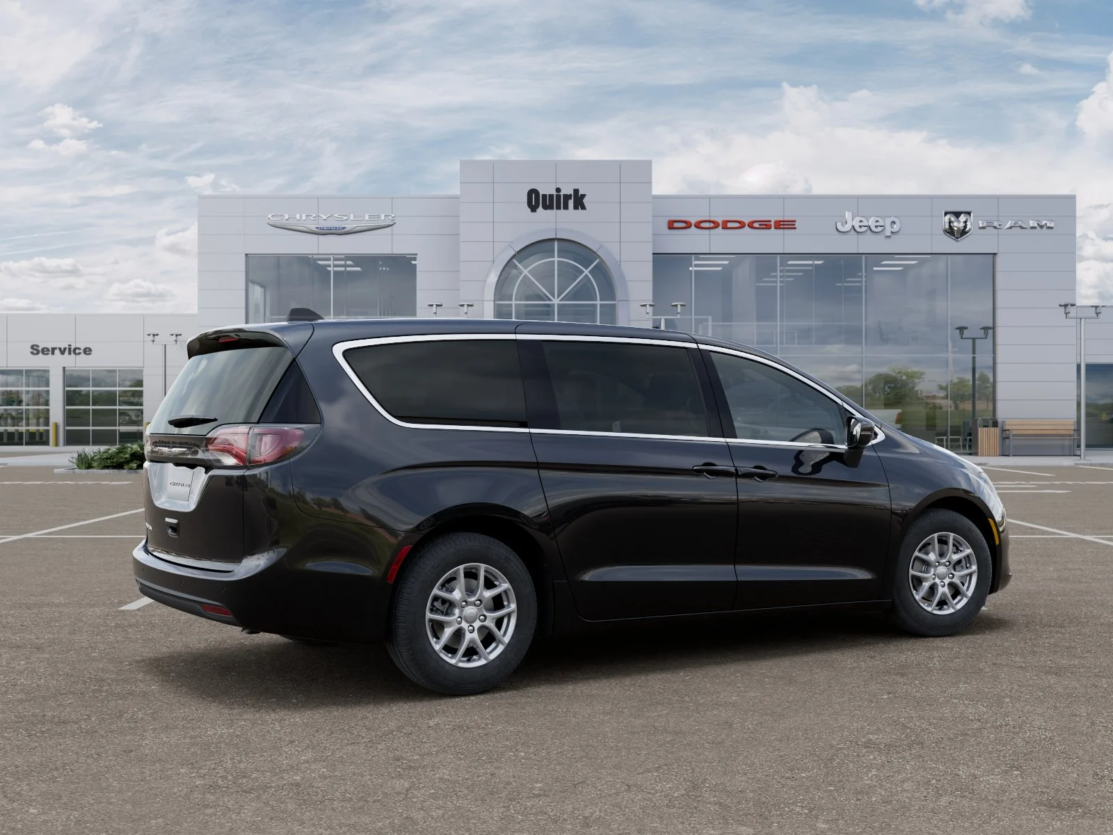 New 2027 Diamond Black Crystal Pearl-Coat Exterior Paint Chrysler LX image 30
