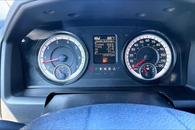 Used 2019 Bright White Clearcoat Ram SLT image 16