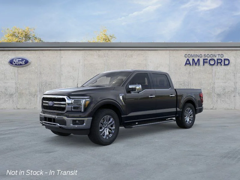 New 2026 Agate Black Metallic Ford Lariat® image 1