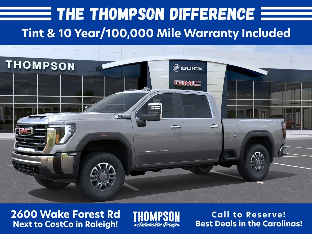 New 2026 Sterling Metallic GMC SLT image 2