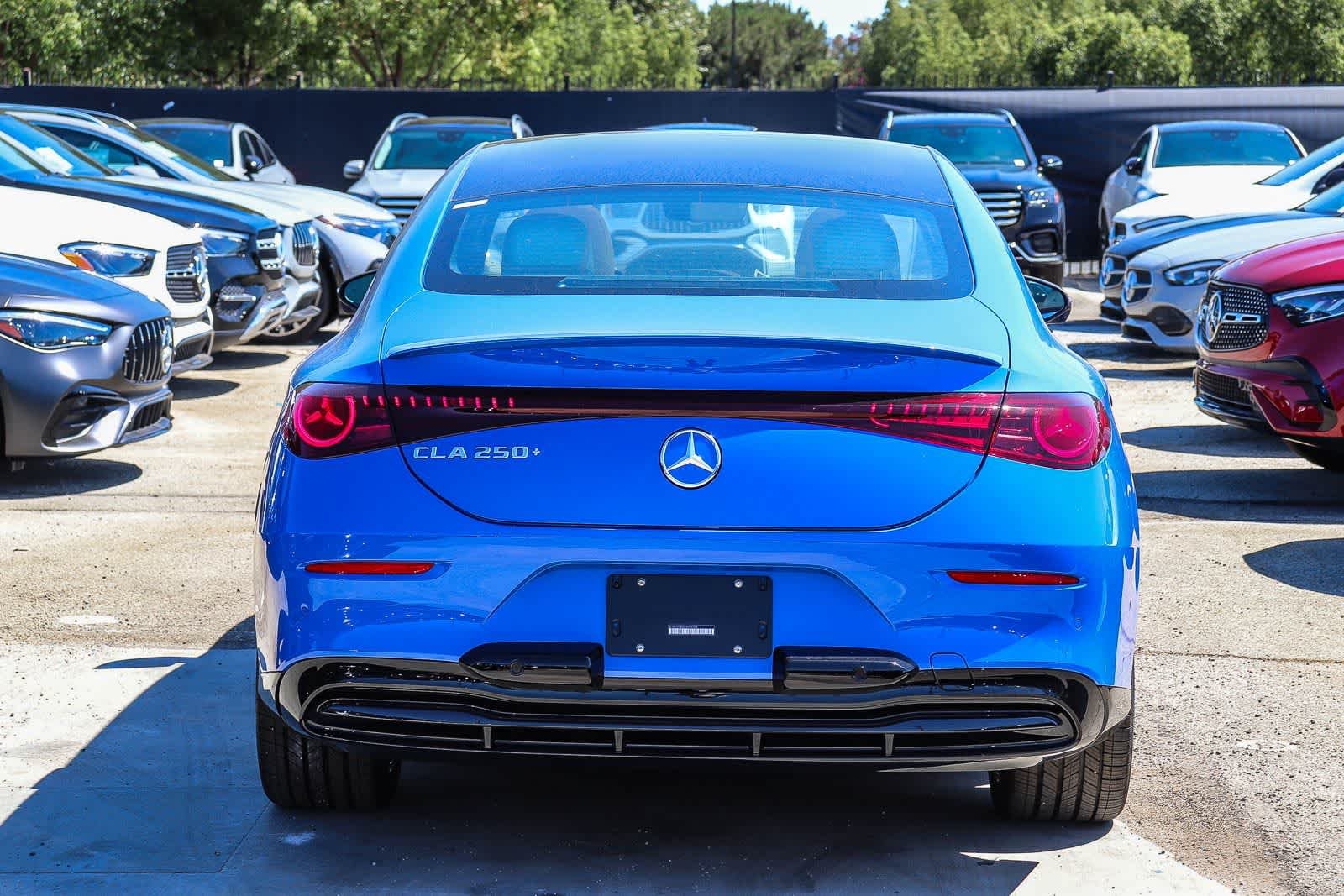 New 2027 Sky Blue Metallic Mercedes-Benz CLA 250+ Electric image 3