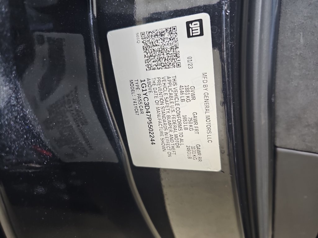 Certified Used 2023 CARBON FLASH METALLIC Chevrolet 3LT image 39