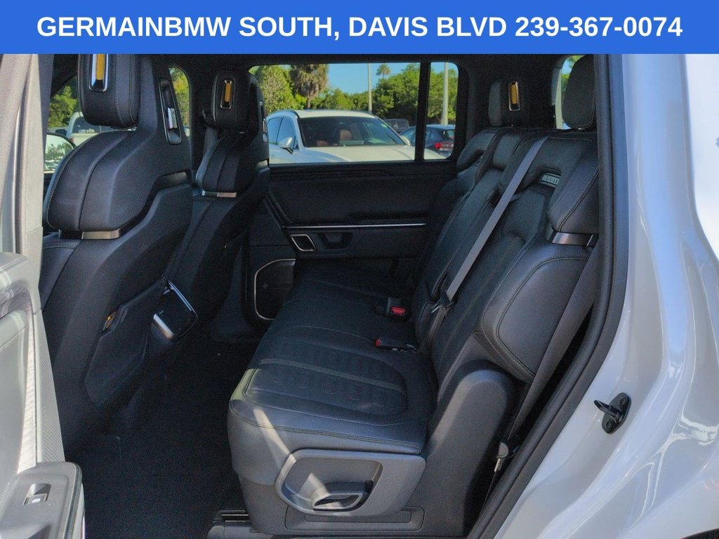 Used 2024 Glacier White Rivian Adventure Quad Motor Large Pack image 15