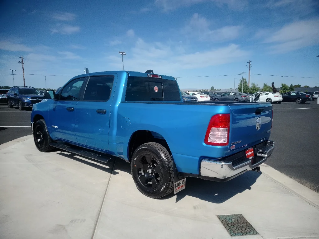 Used 2023 Hydro Blue Pearlcoat Ram Big Horn image 5