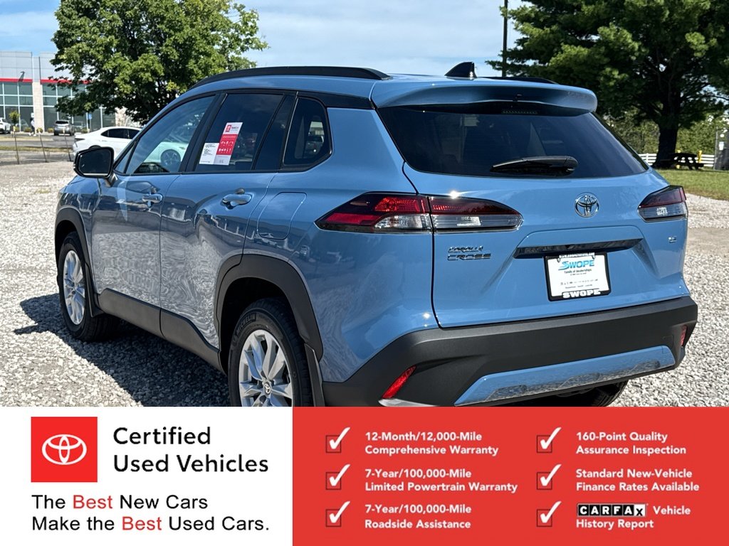Certified Used 2026 Cavalry Blue Toyota LE image 5