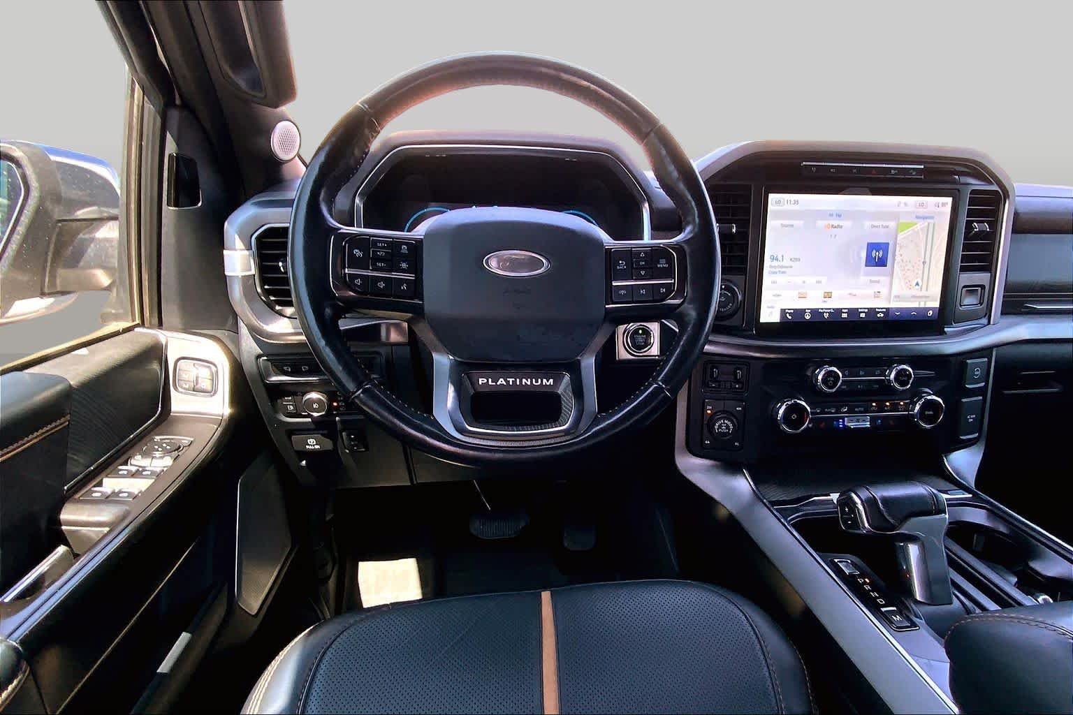 Used 2022 Star White Metallic Tri-Coat Ford Platinum image 6