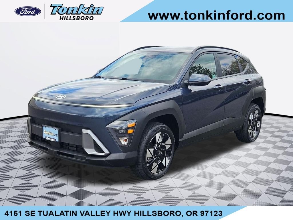 Used 2025 Denim Blue Pearl Hyundai SEL Convenience image 1