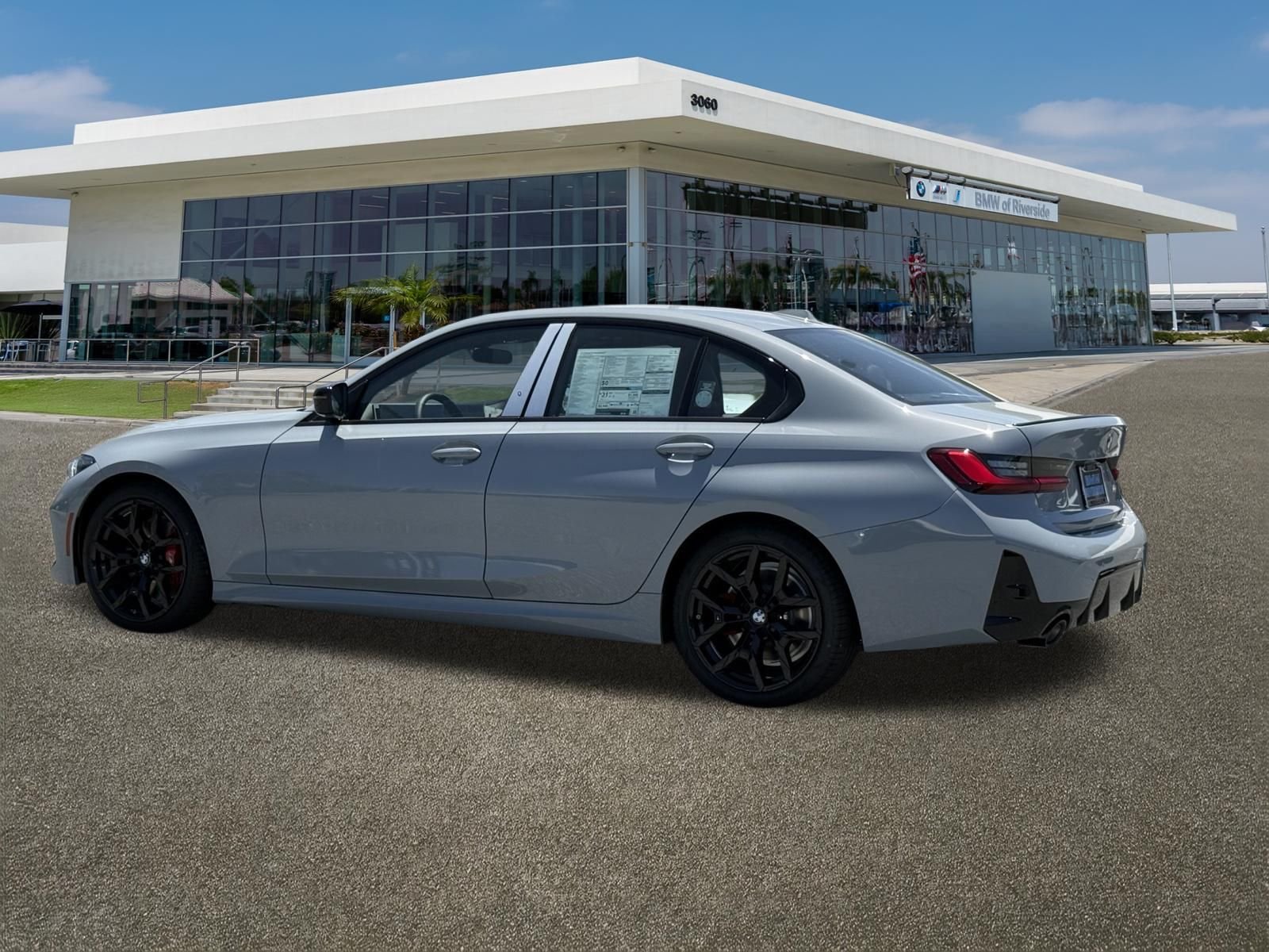 New 2026 Brooklyn Grey Metallic BMW 330i image 8