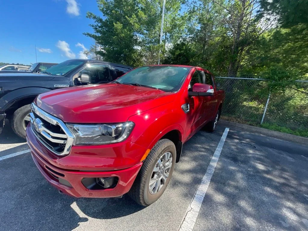 Used 2020 Red Ford Lariat image 1