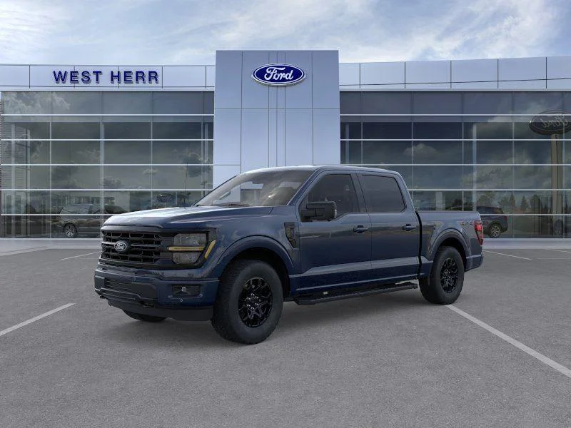 New 2026 Antimatter Blue Metallic FORD XLT image 2