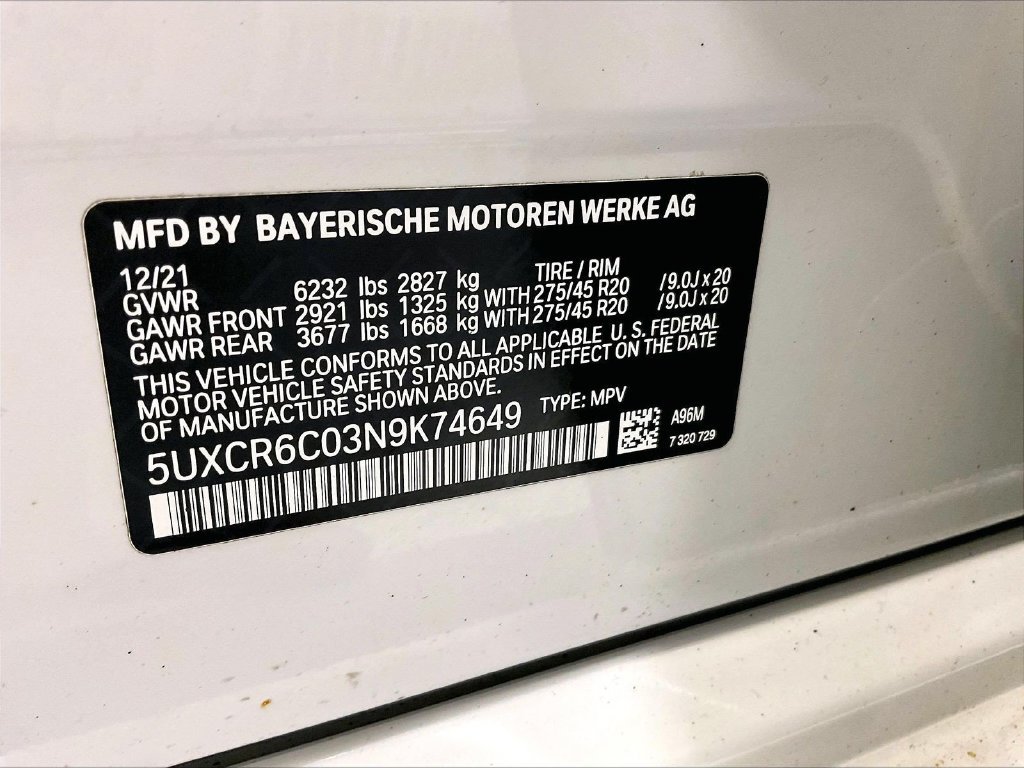 Used 2022 White BMW xDrive40i image 37