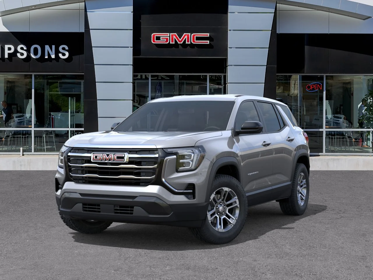New 2027 Sterling Metallic GMC AWD Elevation image 4
