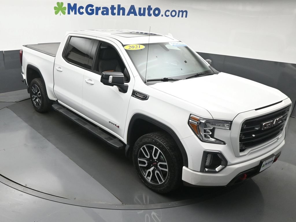 Used 2021 White GMC AT4 image 3