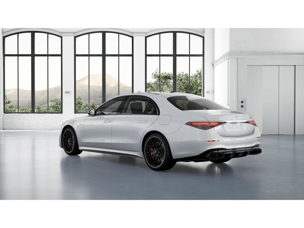 New 2026 MANUFAKTUR Moonlight White Metallic Mercedes-Benz AMG® S 63 E 4MATIC® Sedan image 29