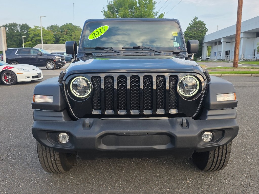 Used 2023 Black Clear Coat Jeep Sport S image 10