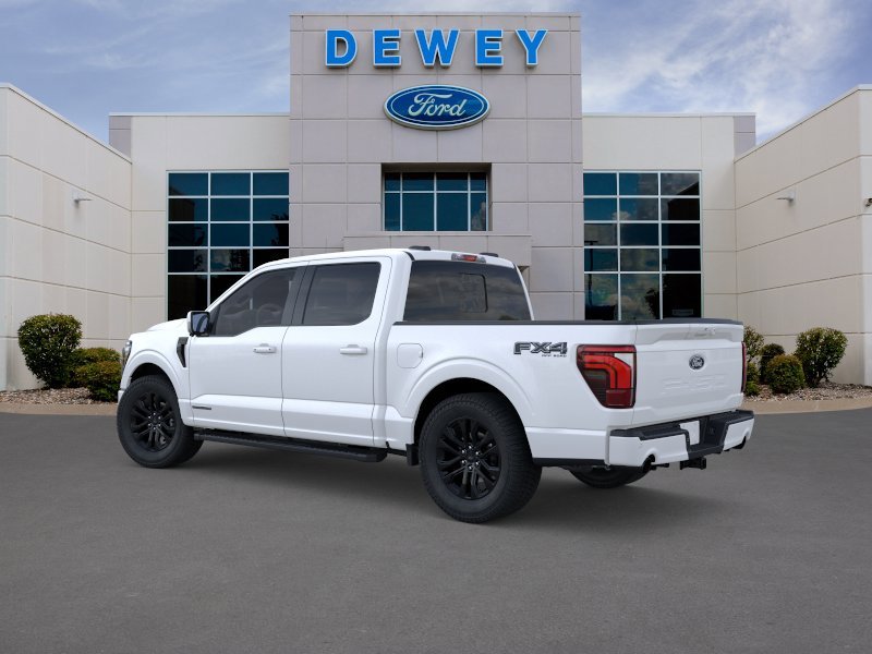 New 2026 Star White Metallic Tri-Coat Ford LARIAT image 4