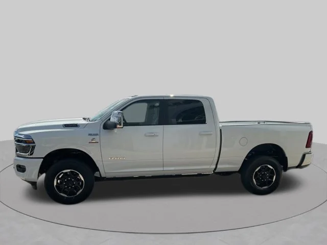 New 2026 Bright White Clear-Coat Exterior Paint RAM Laramie image 2