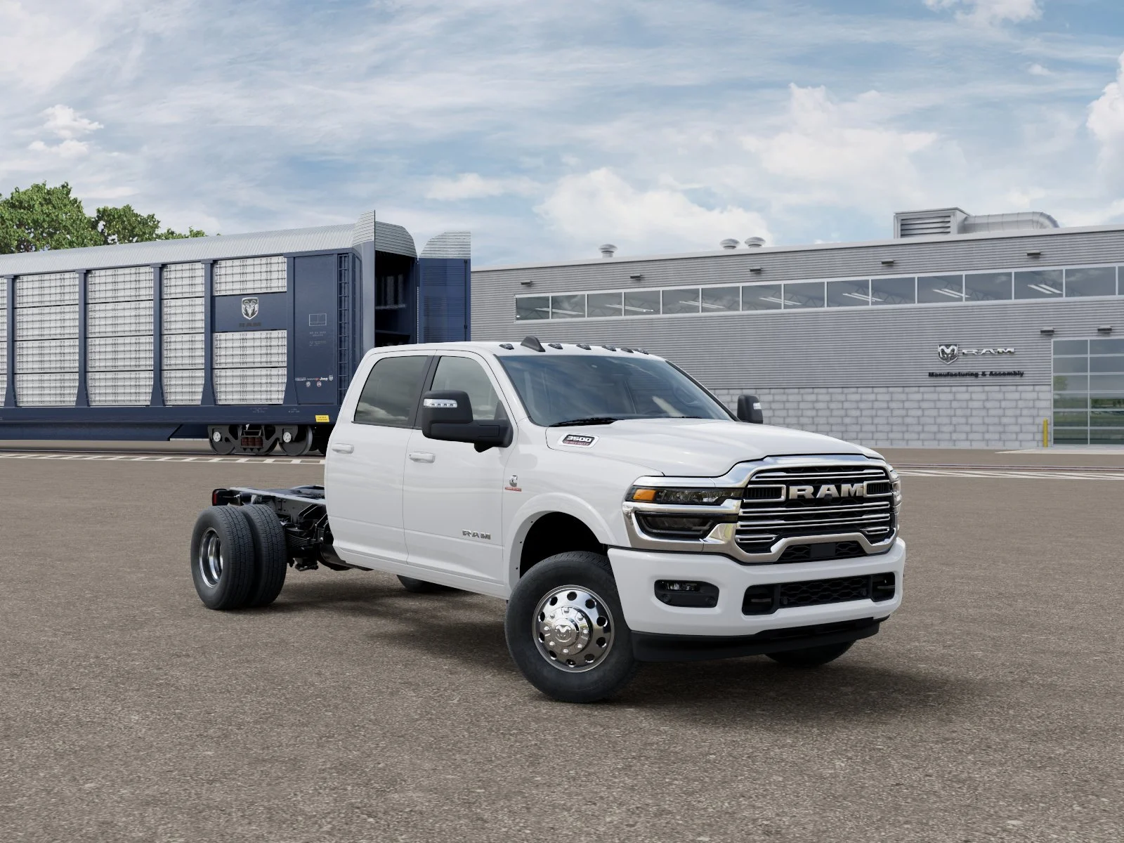 New 2027 Bright White Clear-Coat Paint RAM Tradesman image 5