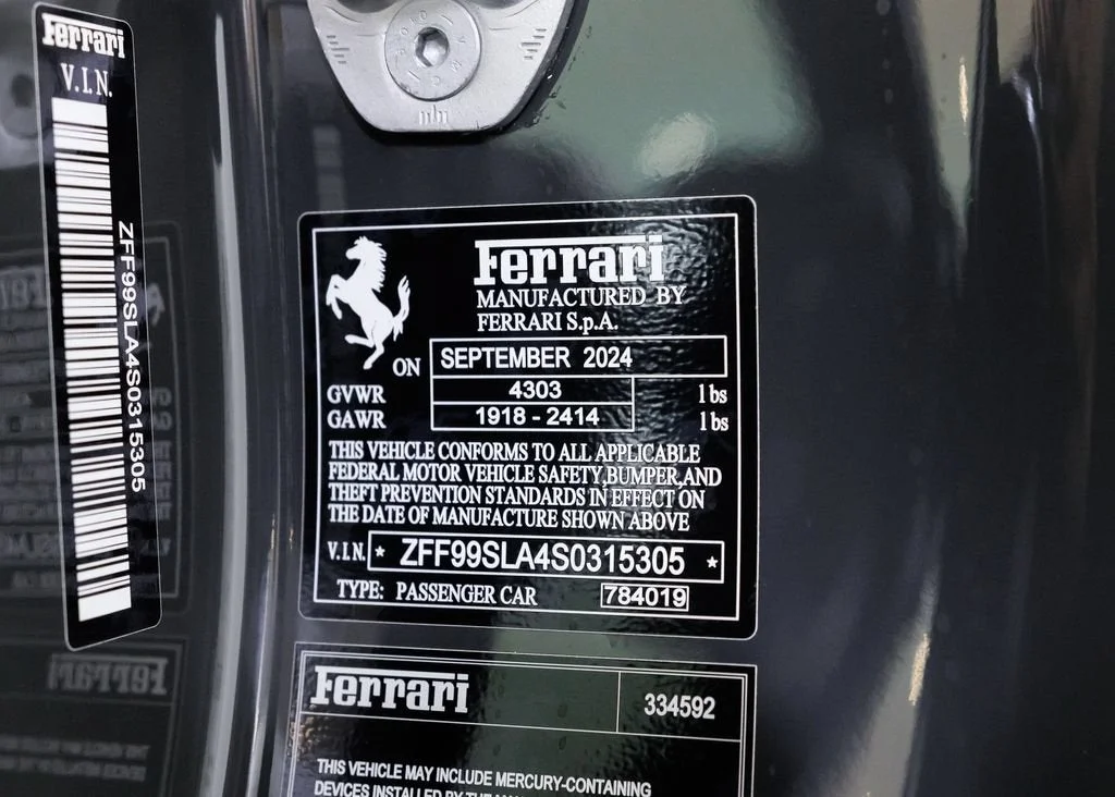 Certified Used 2025 Grigio Scuro Ferrari Base image 39