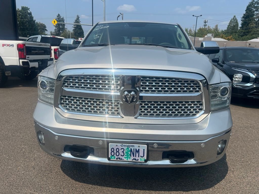 Used 2015 Bright Silver Clearcoat Metallic Ram Laramie image 3