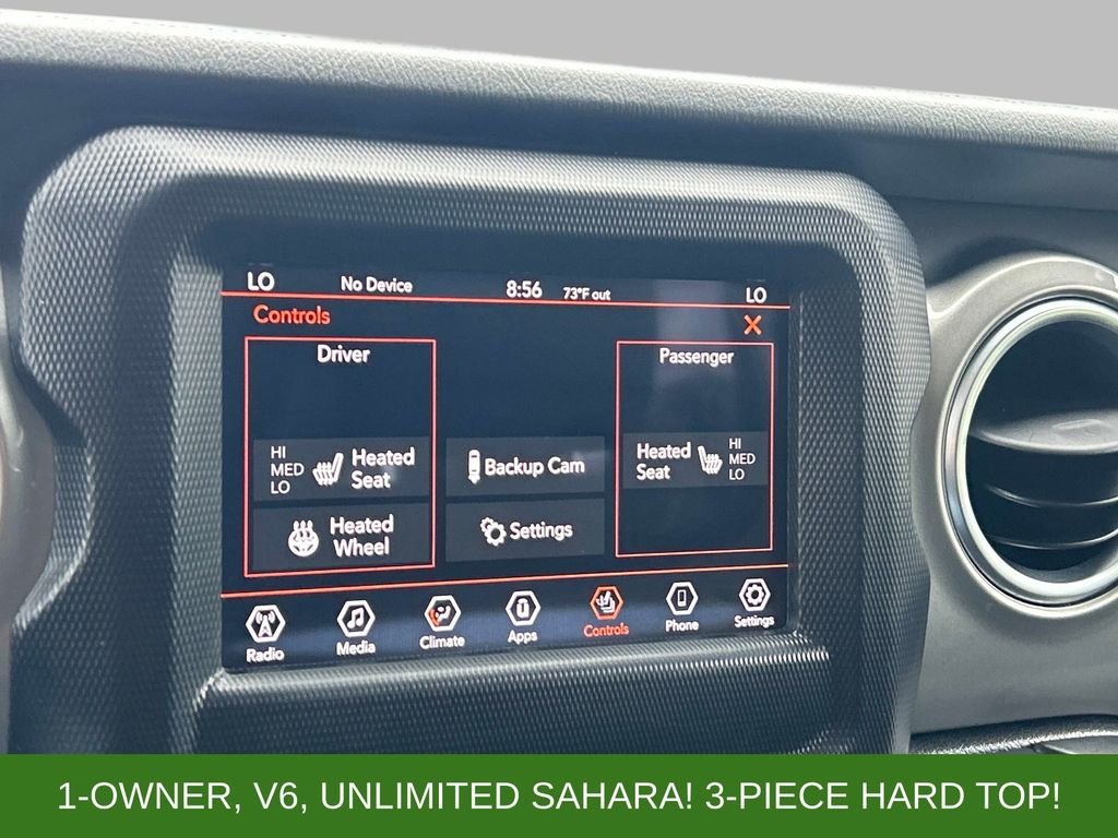 Used 2018 White Jeep Unlimited Sahara image 29