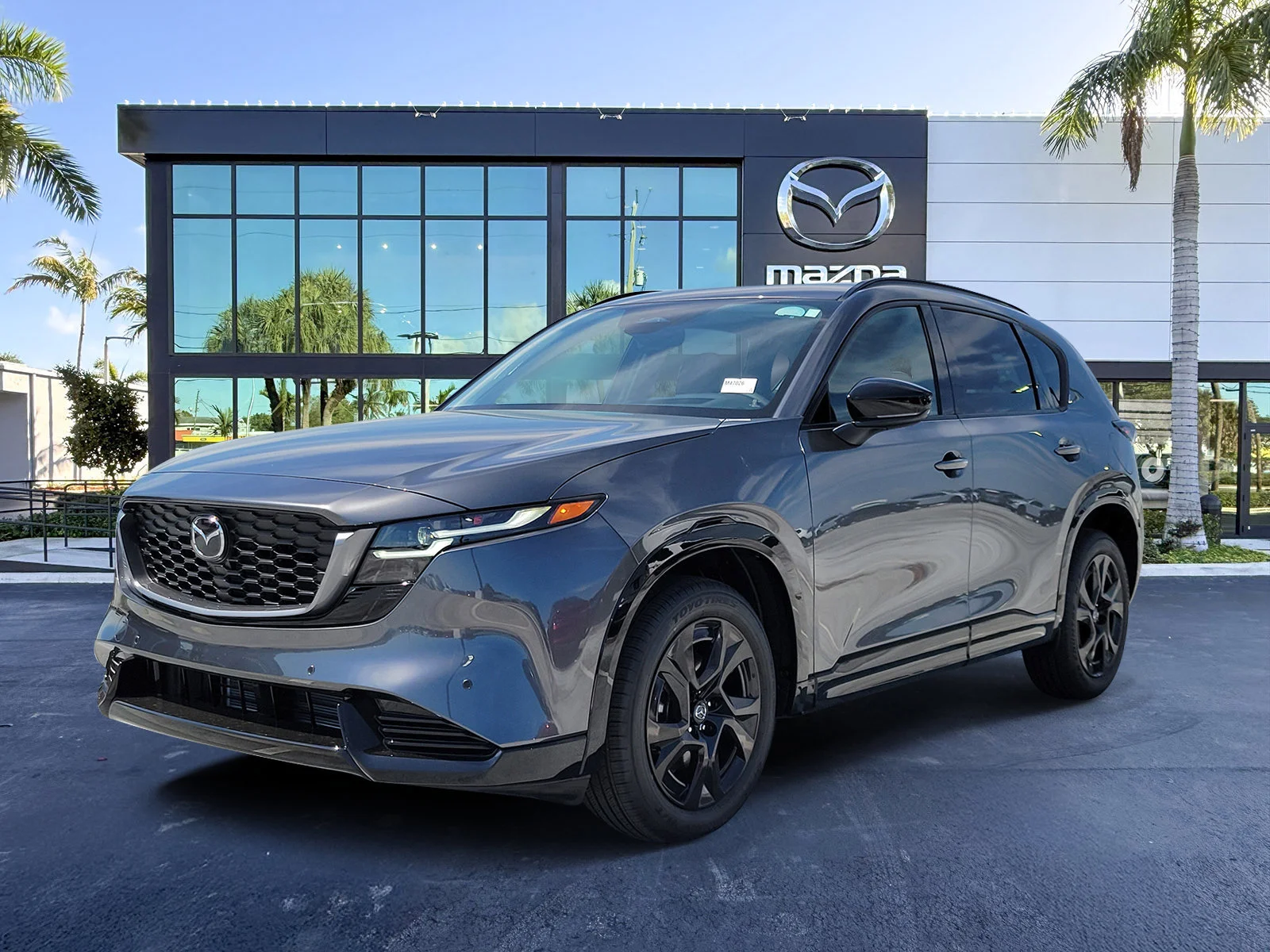 New 2026 Machine Gray Metallic Mazda 2.5 S Premium Plus AWD image 2