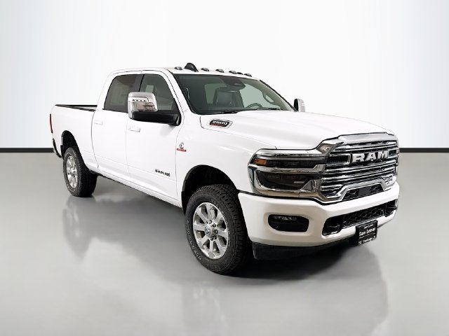 New 2025 Bright White Clear-Coat Exterior Paint RAM Laramie image 1