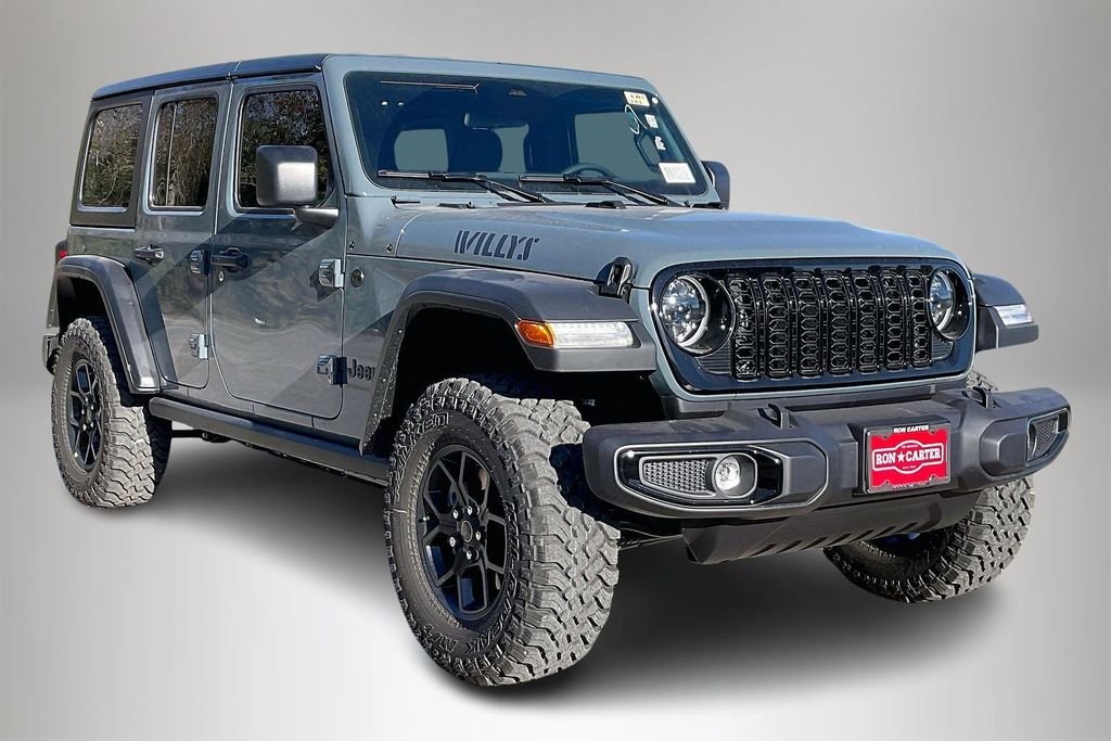 New 2026 Jeep Wrangler Willys 4D Sport Utility